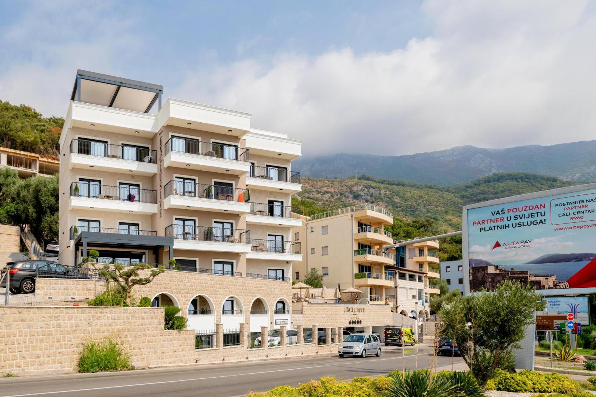 Exclusive Hotel Будва Экстерьер фото