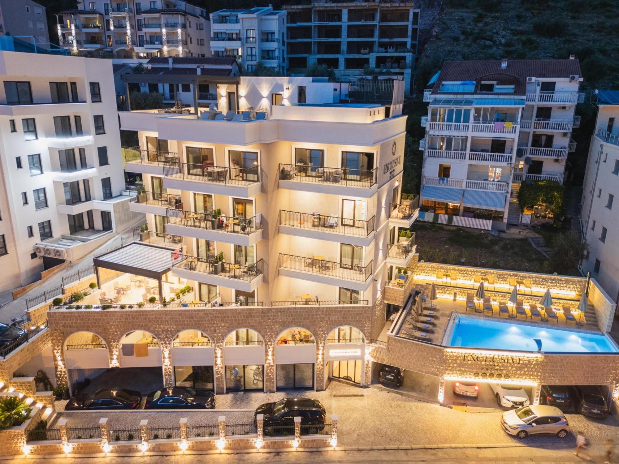 Exclusive Hotel Будва Экстерьер фото