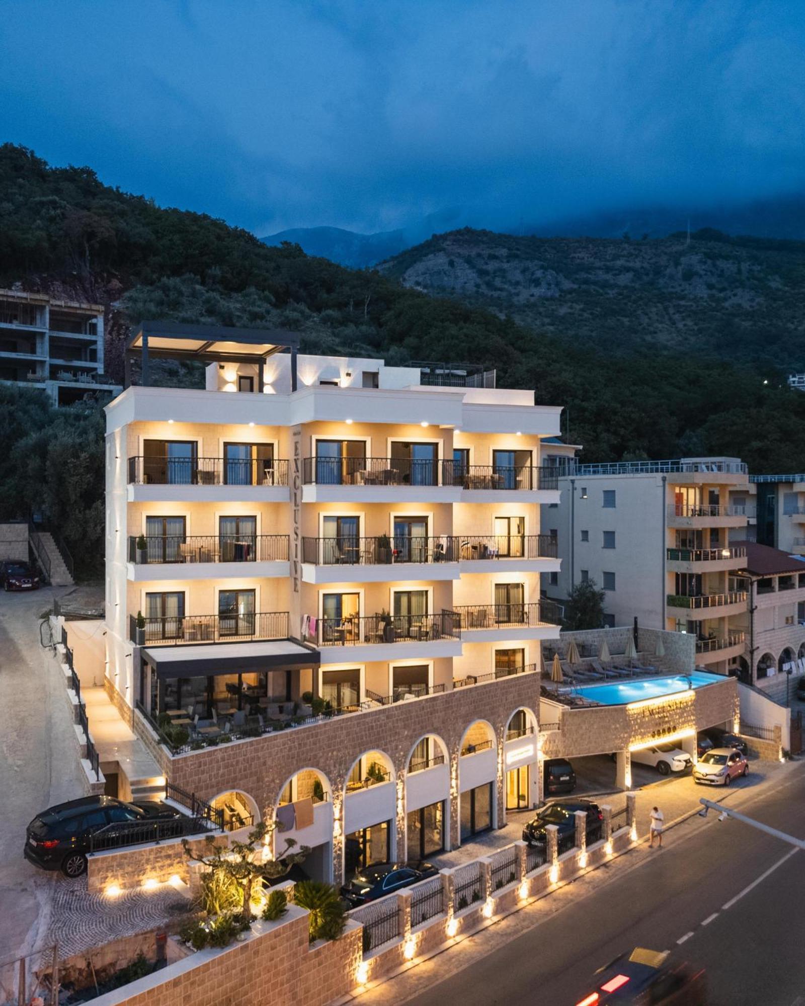 Exclusive Hotel Будва Экстерьер фото